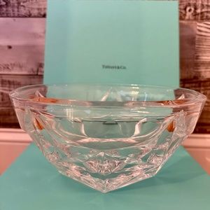 Tiffany & Co. crystal bowl